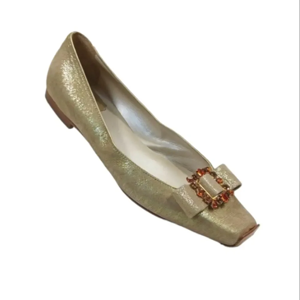 Dior Ballet Flats Authenticated EUC Size 39 US 9  S2750